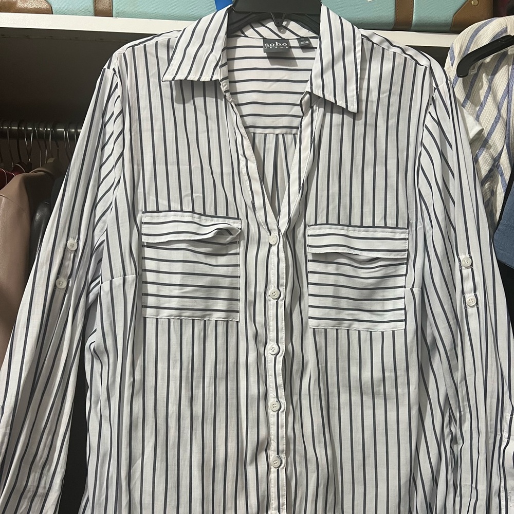Button Down Blouse